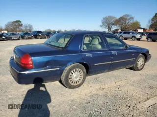 2006 Mercury Grand Marquis LS Premium with VIN 2MEFM75V76X627623, listed as a Copart auction lot 49158575 with 128,066 mi miles and Salvage Title. Bid and sale history available at DreamBid. Image 3.