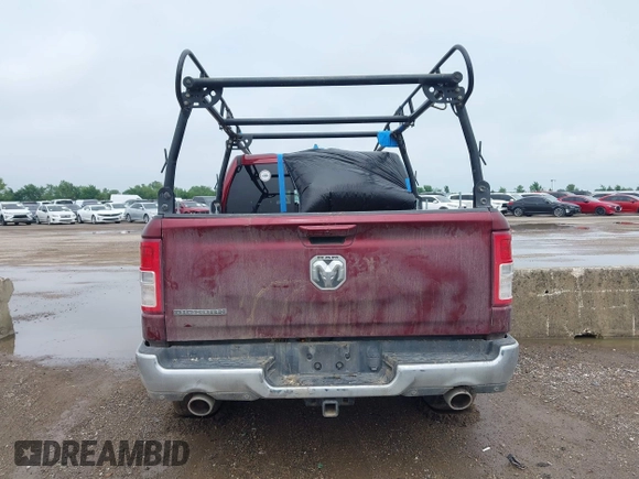 2022 Ram 1500 Big Horn with VIN 1C6RREFT4NN119974, listed as a IAAI auction lot 42162712 with 123,724 mi miles and . Bid and sale history available at DreamBid. Image 16.