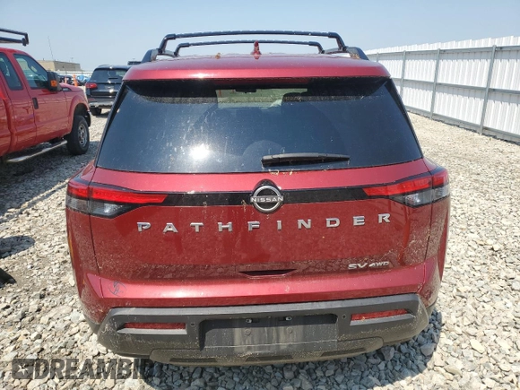 2022 Nissan Pathfinder SV с VIN 5N1DR3BC3NC244940, выставлен на аукционе Copart как лот 59892875 с пробегом 52 910 миль миль и На запчасти • Non repairable. История ставок и продаж доступна на DreamBid. Изображение 6.
