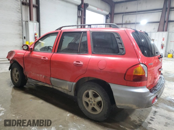 2004 Hyundai Santa Fe GLS with VIN KM8SC73D24U625274, listed as a Copart auction lot 45061445 with 248,631 mi miles and Salvage Title. Bid and sale history available at carsss.com. Image 2.