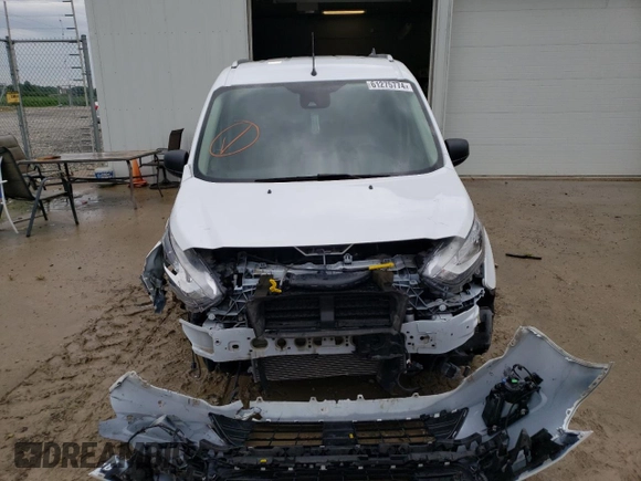 2022 Ford Transit Connect XLT with VIN NM0GS9F28N1543603, listed as a Copart auction lot 61275774 with 19,014 mi miles and Salvage title. Bid and sale history available at DreamBid. Image 5.