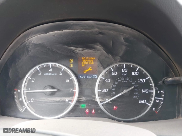 2013 Acura RDX with VIN 5J8TB3H31DL011909, listed as a IAAI auction lot 41006523 with 137,864 mi miles. Bid and sale history available at carsss.com. Image 7.