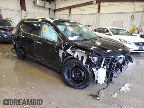 2016 Nissan Rogue SV with VIN KNMAT2MT3GP622007, listed as a Copart auction lot 43859945 with Not Provided miles and Salvage Title. Bid and sale history available at carsss.com. Image 4.