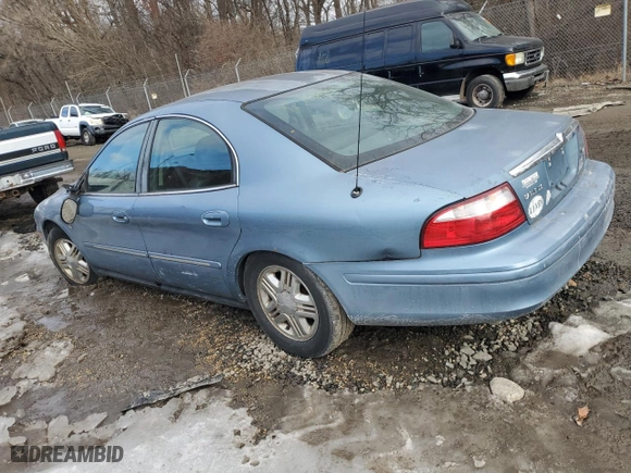 2005 Mercury Sable LS with VIN 1MEHM55S85A619167, listed as a Copart auction lot 42355675 with 0 mi miles and Salvage Title. Bid and sale history available at carsss.com. Image 2.