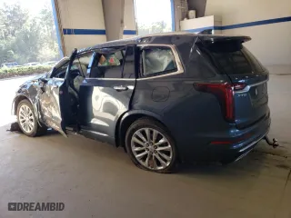 2020 Cadillac XT6 FWD Premium Luxury with VIN 1GYKPCRS0LZ207041, listed as a Copart auction lot 74805654 with 0 mi miles and Salvage Title. Bid and sale history available at carsss.com. Image 2.