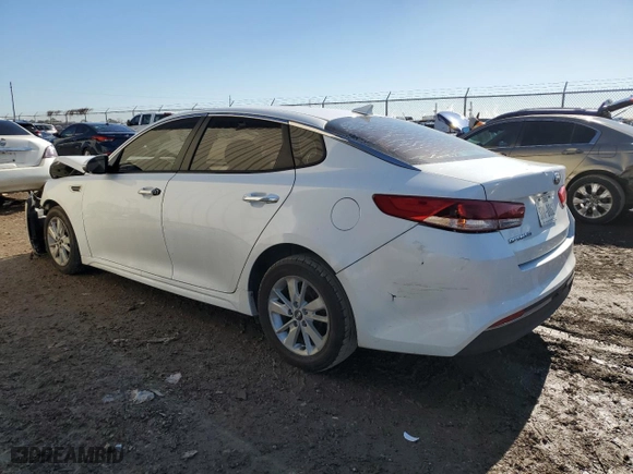 2018 Kia Optima S with VIN 5XXGT4L39JG199259, listed as a Copart auction lot 42319095 with 143,507 mi miles and Salvage Title. Bid and sale history available at carsss.com. Image 2.