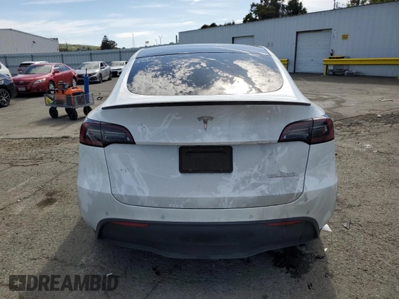 2022 Tesla Model Y Performance с VIN 7SAYGDEF2NF405596, выставлен на аукционе Copart как лот 52868195 с пробегом Не указан миль и Списание • Salvage title. История ставок и продаж доступна на DreamBid. Изображение 6.