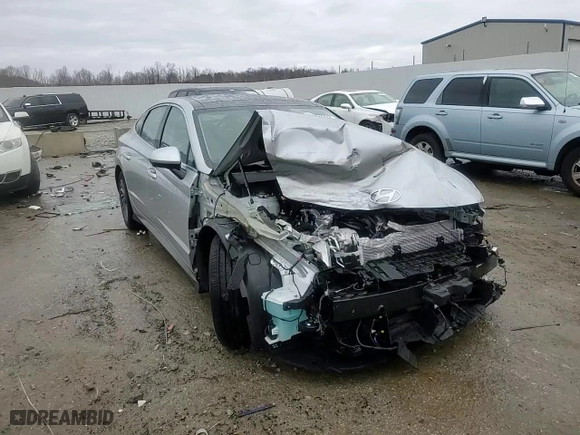 2024 Hyundai Sonata Hybrid Limited with VIN KMHL54JJ2RA101511, listed as a Copart auction lot 83916144 with 0 mi miles and Salvage Title. Bid and sale history available at carsss.com. Image 14.