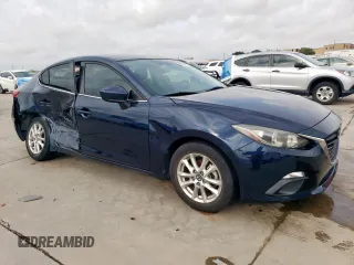 2016 Mazda 3 i Sport with VIN JM1BM1U77G1325615, listed as a Copart auction lot 54782155 with 112,750 mi miles and Salvage Title. Bid and sale history available at DreamBid. Image 4.
