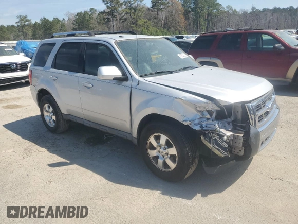 2012 Ford Escape Limited with VIN 1FMCU0EG4CKA10574, listed as a Copart auction lot 49203665 with 111,329 mi miles and Salvage Title. Bid and sale history available at DreamBid. Image 4.