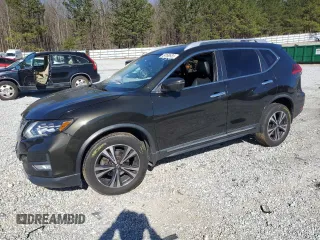 2017 Nissan Rogue SL with VIN JN8AT2MV0HW015317, listed as a Copart auction lot 49769655 with 106,429 mi miles and Salvage Title. Bid and sale history available at carsss.com. Image 1.