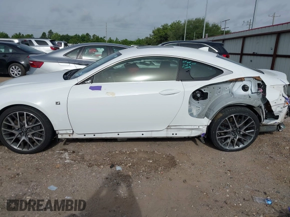 2015 Lexus RC 350 F Sport with VIN JTHHE5BC7F5007949, listed as a IAAI auction lot 42247299 with 64,552 mi miles and . Bid and sale history available at DreamBid. Image 15.