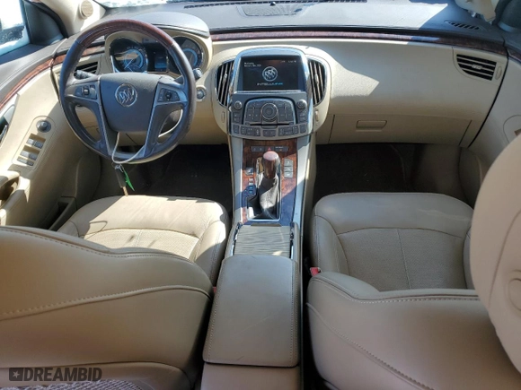 2013 Buick LaCrosse Premium 1 with VIN 1G4GF5E34DF258906, listed as a Copart auction lot 46043945 with 117,528 mi miles and Salvage Title. Bid and sale history available at carsss.com. Image 8.