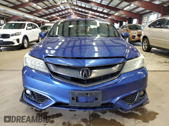 2016 Acura ILX Premium with VIN 19UDE2F8XGA013128, listed as a Copart auction lot 61354155 with 98,475 mi miles and Clean title. Bid and sale history available at DreamBid. Image 5.