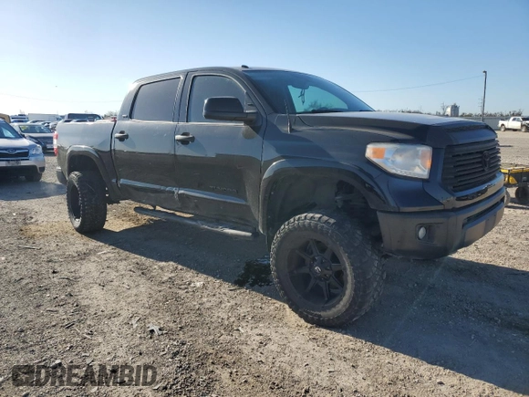 2017 Toyota Tundra SR5 with VIN 5TFEM5F16HX116622, listed as a Copart auction lot 48257125 with 109,454 mi miles and Salvage title. Bid and sale history available at DreamBid. Image 4.