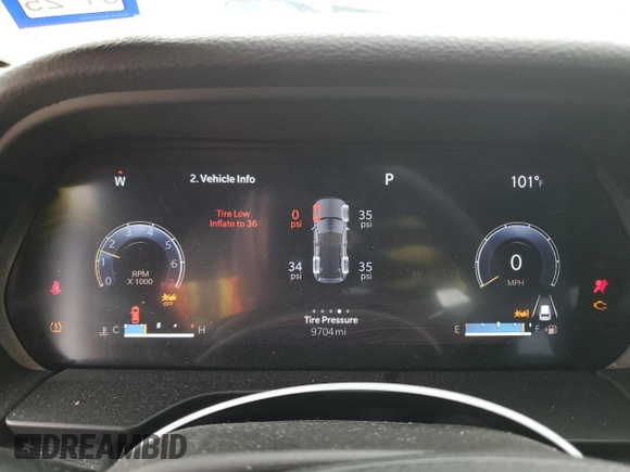2023 Jeep Grand Cherokee Altitude with VIN 1C4RJGAG7PC573429, listed as a Copart auction lot 58052174 with 9,704 mi miles and Salvage title. Bid and sale history available at DreamBid. Image 9.