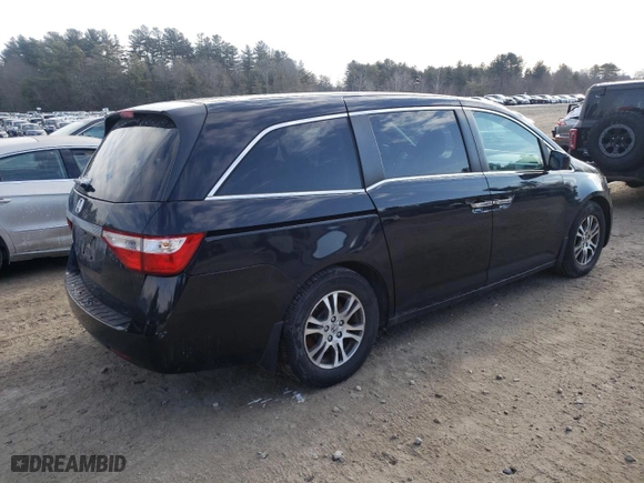 2012 Honda Odyssey EX with VIN 5FNRL5H41CB143936, listed as a Copart auction lot 43182905 with 169,573 mi miles and Clean Title. Bid and sale history available at carsss.com. Image 3.
