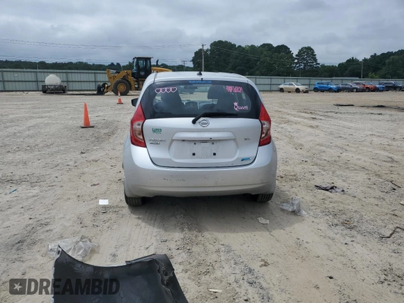 2016 Nissan Note SR with VIN 3N1CE2CP5GL389964, listed as a Copart auction lot 64019435 with 135,101 mi miles and Salvage title. Bid and sale history available at DreamBid. Image 6.
