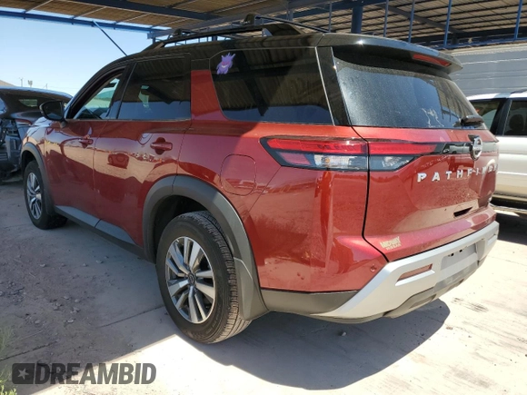 2024 Nissan Pathfinder SL z VIN 5N1DR3CA1RC290320, wystawiony jako Copart lot #54735815 z przebiegiem 4 866 mil mil oraz Szkoda całkowita • Salvage title. Historia ofert i sprzedaży dostępna na DreamBid. Obrazek 2.