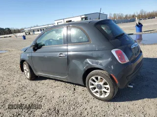 2017 FIAT 500 Pop with VIN 3C3CFFKR2HT700163, listed as a Copart auction lot 49589965 with 88,973 mi miles and Salvage Title. Bid and sale history available at carsss.com. Image 2.