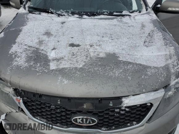 2013 Kia Sorento EX with VIN 5XYKUDA21DG319556, listed as a Copart auction lot 43844915 with 206,500 mi miles and Salvage Title. Bid and sale history available at carsss.com. Image 12.