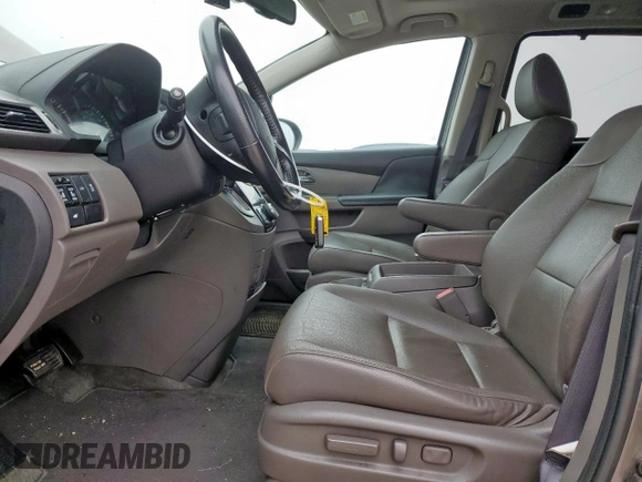 2016 Honda Odyssey EX-L with VIN 5FNRL5H63GB123050, listed as a Copart auction lot 55288945 with 96,613 mi miles and Salvage Title. Bid and sale history available at DreamBid. Image 7.