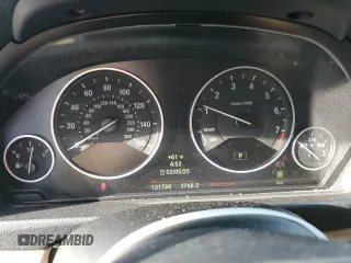 2013 BMW 3 Series 320i with VIN WBA3B1C52DF461964, listed as a Copart auction lot 47527375 with 131,786 mi miles and Salvage Title. Bid and sale history available at carsss.com. Image 9.