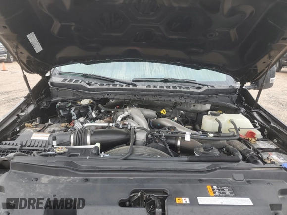 2024 Ford F-350 XL with VIN 1FT8W3DT4RED83562, listed as a Copart auction lot 54500415 with 32,691 mi miles and Salvage Title. Bid and sale history available at DreamBid. Image 11.