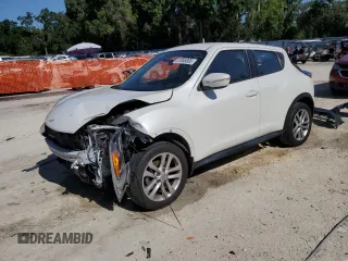 2015 Nissan Juke SL with VIN JN8AF5MR4FT507942, listed as a Copart auction lot 57045065 with 113,279 mi miles and Salvage title. Bid and sale history available at DreamBid. Image 1.