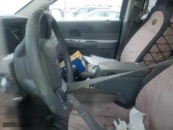 2006 Dodge Durango SXT with VIN 1D4HD38N56F170145, listed as a Copart auction lot 45421815 with 0 mi miles and Salvage Title. Bid and sale history available at carsss.com. Image 7.
