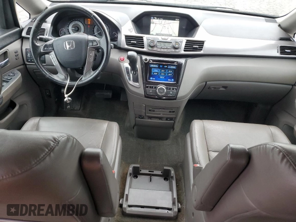 2015 Honda Odyssey Touring Elite z VIN 5FNRL5H93FB092682, wystawiony jako Copart lot #56884835 z przebiegiem 115 810 mil mil oraz Szkoda całkowita • Salvage title. Historia ofert i sprzedaży dostępna na DreamBid. Obrazek 8.