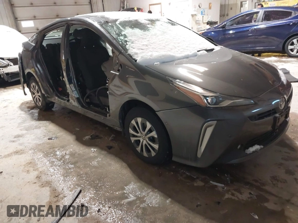 2020 Toyota Prius LE with VIN JTDL9RFU5L3020409, listed as a IAAI auction lot 41171668 with 122,208 mi miles and . Bid and sale history available at DreamBid. Image 1.