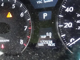 2007 Lexus LS 460 with VIN JTHBL46F975032735, listed as a IAAI auction lot 41952569 with 177,038 mi miles. Bid and sale history available at carsss.com. Image 15.