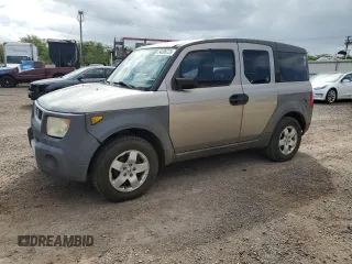 2003 Honda Element EX with VIN 5J6YH28503L009639, listed as a Copart auction lot 54396725 with 142,056 mi miles and Salvage Title. Bid and sale history available at DreamBid. Image 1.