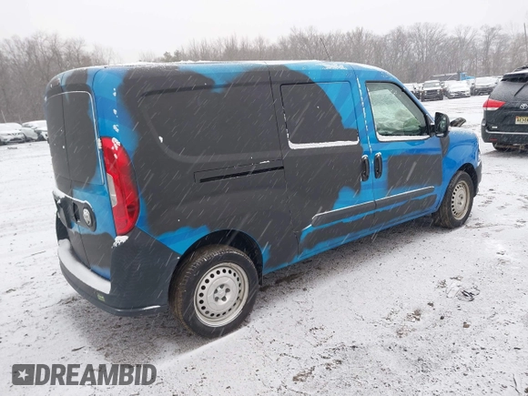 2019 Ram ProMaster City Cargo Tradesman z VIN ZFBHRFAB1K6N97741, wystawiony jako IAAI lot #41172462 z przebiegiem 151 903 mil mil oraz . Historia ofert i sprzedaży dostępna na DreamBid. Obrazek 4.