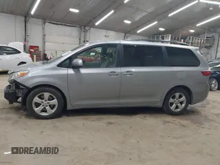 2015 Toyota Sienna LE AAS with VIN 5TDKK3DC9FS622028, listed as a IAAI auction lot 42740303 with 132,529 mi miles and . Bid and sale history available at DreamBid. Image 14.