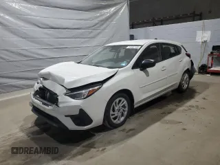 2024 Subaru Impreza with VIN JF1GUABC3R8379693, listed as a Copart auction lot 54632185 with 19,321 mi miles and Salvage title. Bid and sale history available at DreamBid. Image 1.