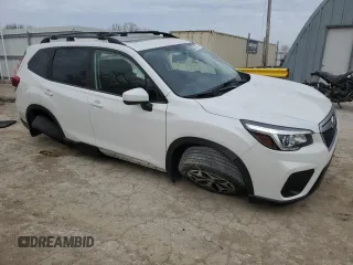 2019 Subaru Forester Premium with VIN JF2SKAGC6KH536286, listed as a Copart auction lot 49733775 with 77,573 mi miles and Salvage Title. Bid and sale history available at carsss.com. Image 4.