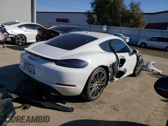 2017 Porsche Cayman S with VIN WP0AB2A81HS285810, listed as a Copart auction lot 39980703 with 49,974 mi miles and . Bid and sale history available at DreamBid. Image 3.