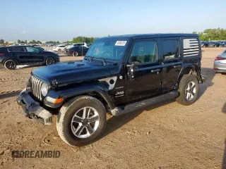 2023 Jeep Wrangler High Altitude z VIN 1C4HJXEN5PW508257, wystawiony jako Copart lot #60988235 z przebiegiem 34 990 mil mil oraz Szkoda całkowita • Salvage title. Historia ofert i sprzedaży dostępna na DreamBid. Obrazek 1.