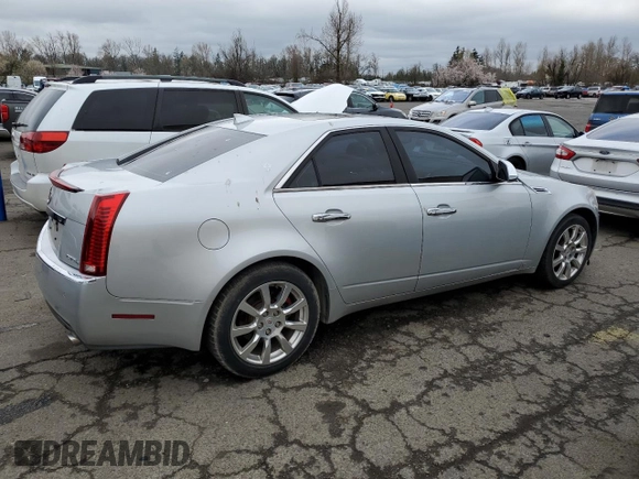 2009 Cadillac CTS AWD with VIN 1G6DT57V590148703, listed as a Copart auction lot 48438505 with 140,156 mi miles and Clean Title. Bid and sale history available at DreamBid. Image 3.