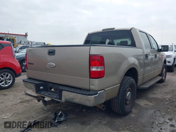 2008 Ford F-150 XLT with VIN 1FTPW12538FB16829, listed as a IAAI auction lot 41909565 with 291,775 mi miles. Bid and sale history available at carsss.com. Image 4.