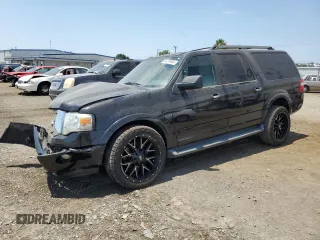 2014 Ford Expedition EL XLT with VIN 1FMJK1H56EEF07057, listed as a Copart auction lot 64279484 with 107,346 mi miles and Salvage Title. Bid and sale history available at carsss.com. Image 1.
