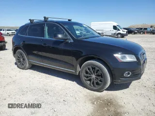 2014 Audi Q5 Premium Plus with VIN WA1LFAFP3EA059125, listed as a Copart auction lot 55281615 with 201,414 mi miles and Clean Title. Bid and sale history available at carsss.com. Image 4.