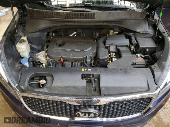 2017 Kia Sorento LX with VIN 5XYPGDA35HG332242, listed as a Copart auction lot 58663735 with 162,565 mi miles and Clean title. Bid and sale history available at DreamBid. Image 12.