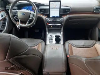 2022 Ford Explorer King Ranch with VIN 1FM5K7LC1NGA03532, listed as a Copart auction lot 84902714 with 43,030 mi miles and Salvage Title. Bid and sale history available at carsss.com. Image 8.