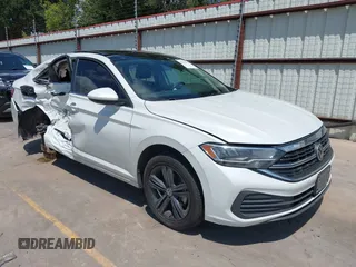 2023 Volkswagen Jetta SE with VIN 3VW7M7BU9PM006900, listed as a IAAI auction lot 42610159 with 104,418 mi miles and . Bid and sale history available at DreamBid. Image 1.
