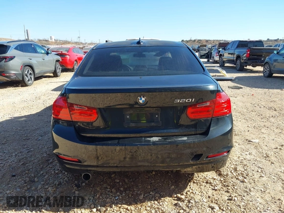 2013 BMW 3 Series 320i with VIN WBA3B1C50DF461591, listed as a IAAI auction lot 41505029 with 1 mi miles. Bid and sale history available at carsss.com. Image 16.