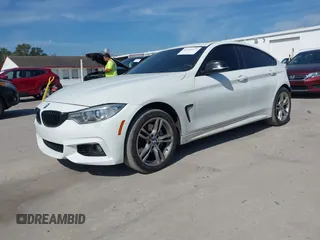 2016 BMW 4 Series 435i xDrive with VIN WBA4B3C58GG528016, listed as a IAAI auction lot 41506077 with 87,975 mi miles and . Bid and sale history available at DreamBid. Image 17.
