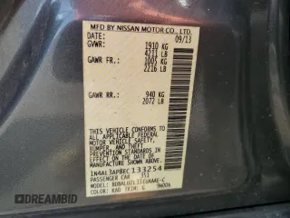 2014 Nissan Altima SV with VIN 1N4AL3AP8EC133254, listed as a Copart auction lot 56342805 with 125,464 mi miles and Salvage Title. Bid and sale history available at DreamBid. Image 13.